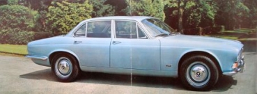 Jaguar XJ 6 Modellprogramm 1969 Automobilprospekt (8384)